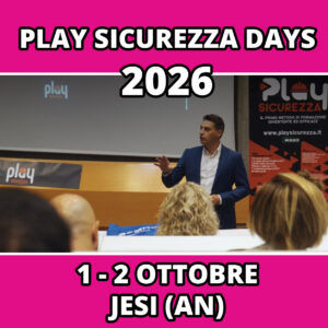 PLAY SICUREZZA DAYS 2026